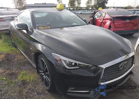 2018 Infiniti Q60 3.0T Sport z USA, uszkodzony, nr VIN JN1EV7EK6JM340115